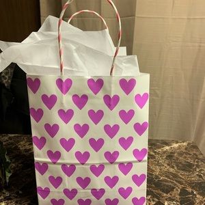 Grab bag with goodies in it